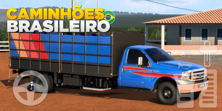 Novo Jogo de Caminhões Brasileiros para Celular - Truck Sim Brasil